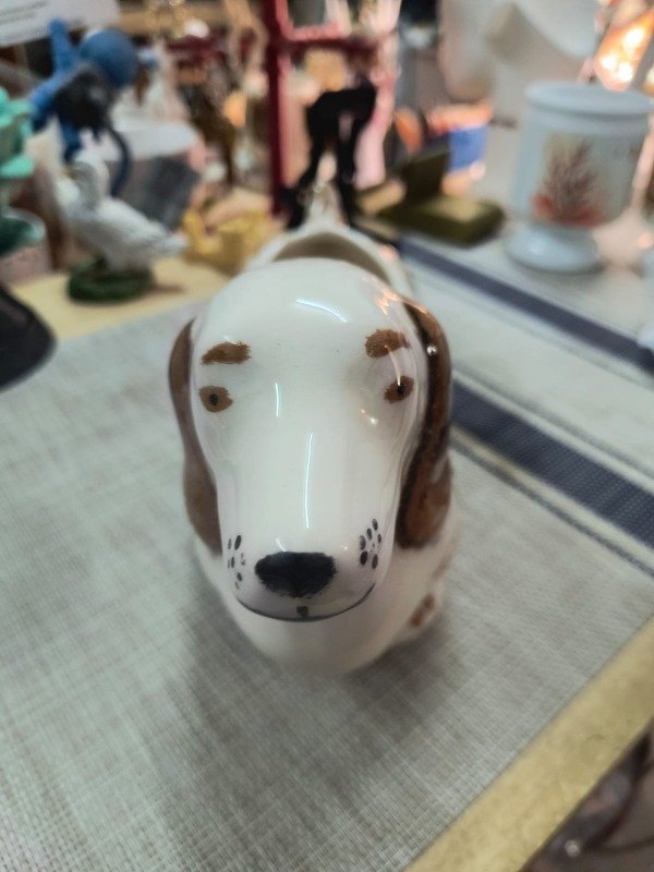 Producto - Adorno en cerámica perro salchicha - 1