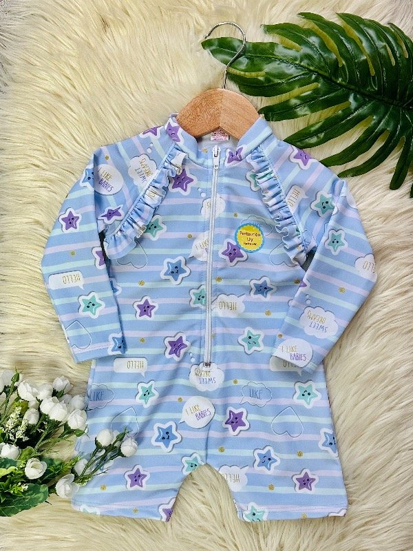 Producto - ENTERITO UV BRISA ESTRELLA CELESTE