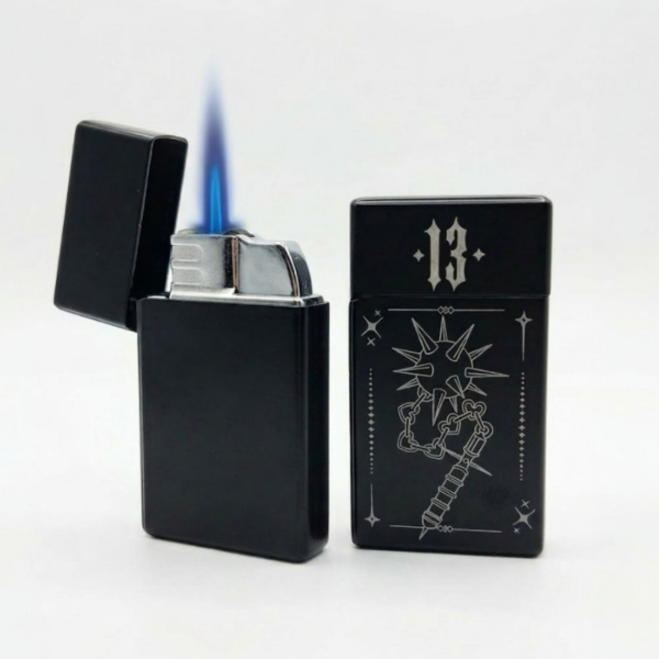 Producto - ENCENDEDOR CATALITICO RECARGABLE NEGRO GRABADO A ELECCION