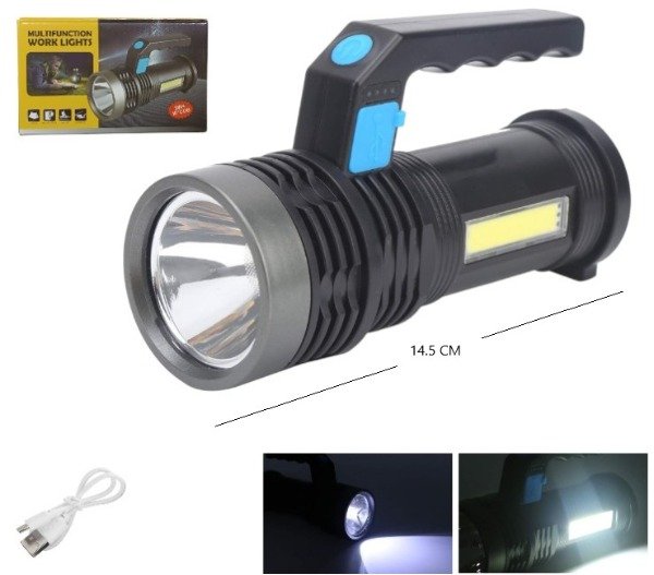 Producto - Linterna de mano recargable multifunción