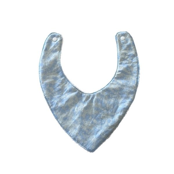Producto - Babero Celeste vintage