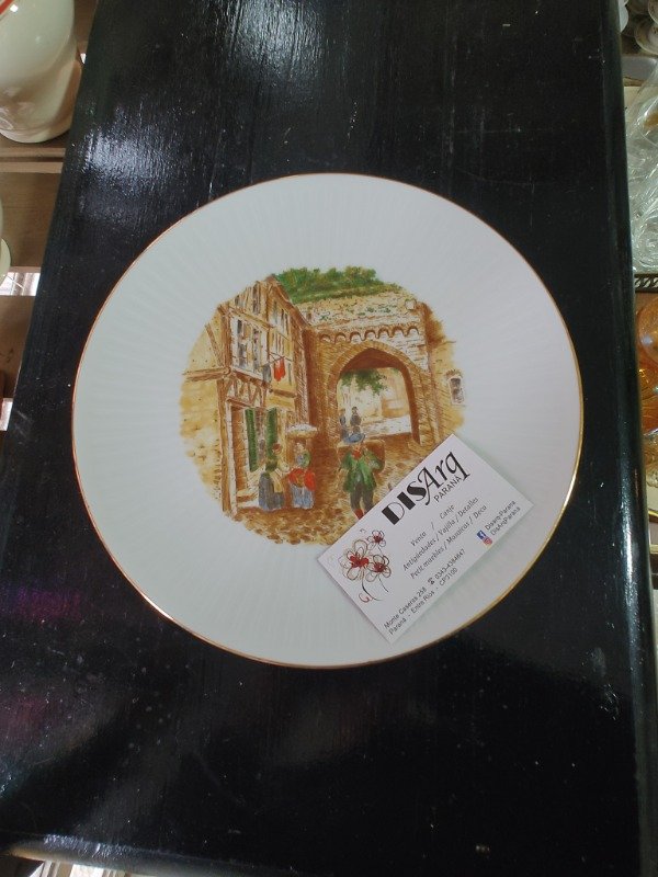 Producto - Plato Deco Castillo medieval 25 - 0