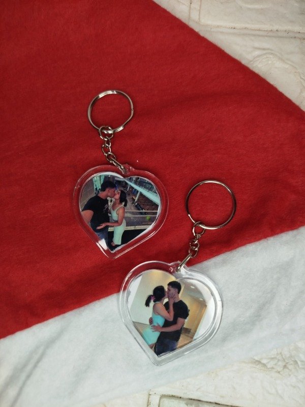 Producto - Llaveros de acrílico en forma de corazón