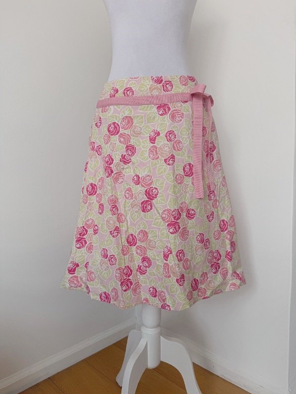 Producto - Falda Midi Lemon Grass T. M