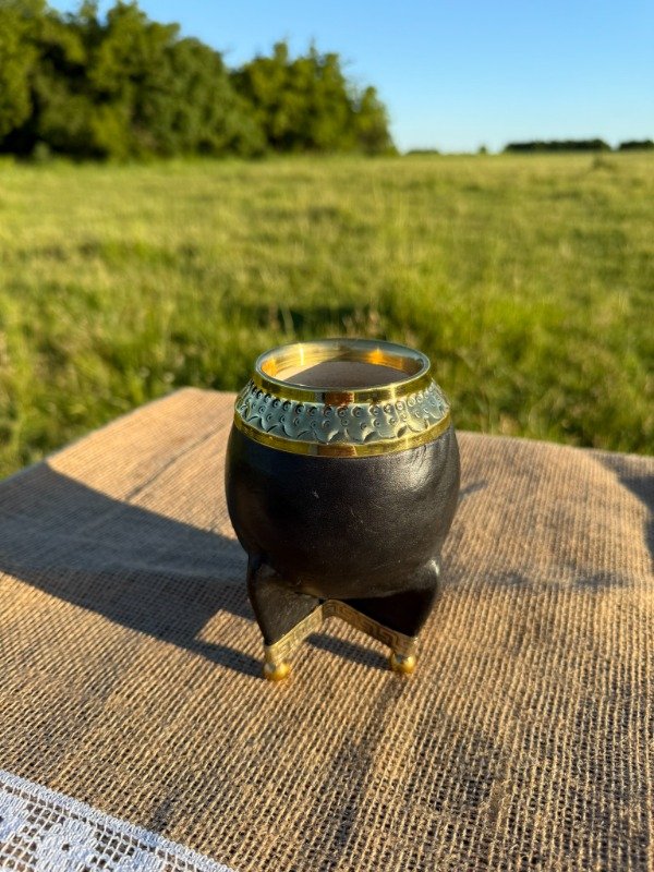 Producto - Torpedo calabaza negro alpaca/bronce