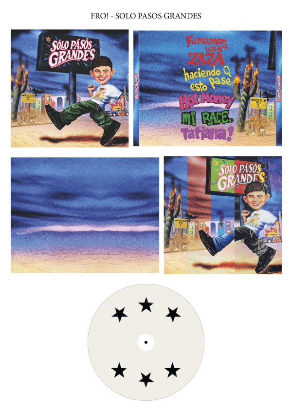 Producto - FRO! "solo pasos GRANDES" CD Custom