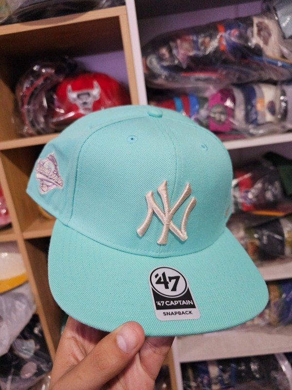 New york yankees world series 1996 '47 brand captain snapback turquesa