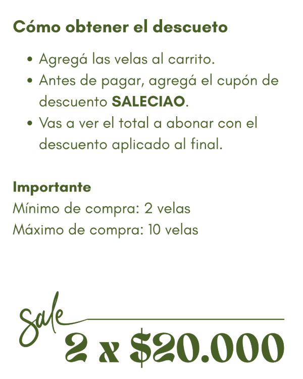 Producto - Velas Chiara - 2 x 20.000 - 1