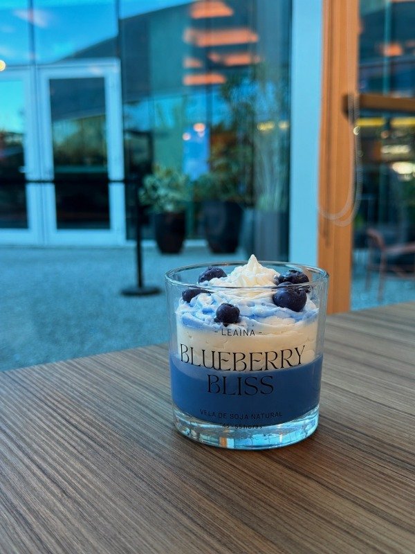 Producto - Vela de Soja Aromática de Arándanos Blueberry Bliss - 0