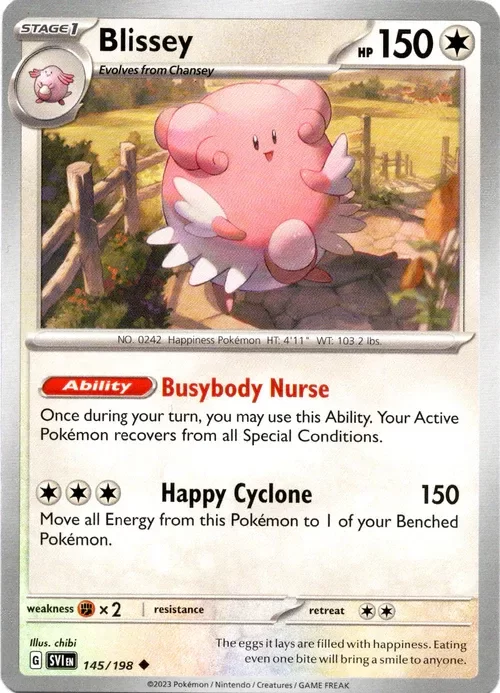 Producto - Blissey - 145/198 - Scarlet and Violet