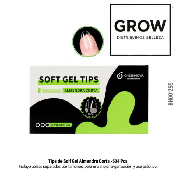 Producto - Cherimoya Tips Almendra Corta 504u.