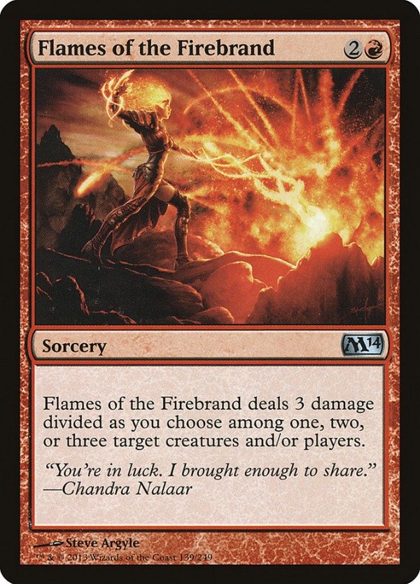Producto - Flames of the Firebrand  Magic 2014 Core Set