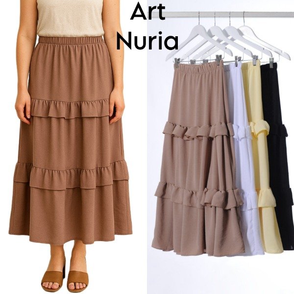 Producto - Nuria maxifalda de crep