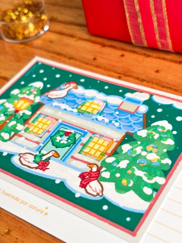 Producto - Nueva Mini Postal navideña