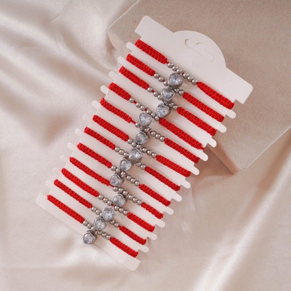 Producto - pulsera macrame c/ dije cod a3293  (se vende por unidad )