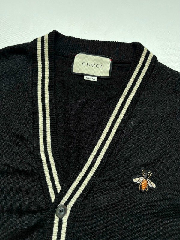 Producto - Gucci Bee Embroidery Wool Cardigan - 2