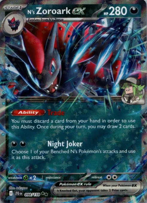 Producto - N's Zoroark ex - 098/159 - Journey Together - Holo