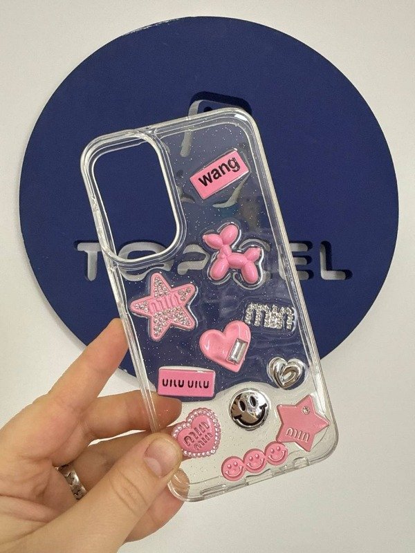 Producto - CLEAR CASE DISEÑO CHARMS SAMSUNG A15 - 1