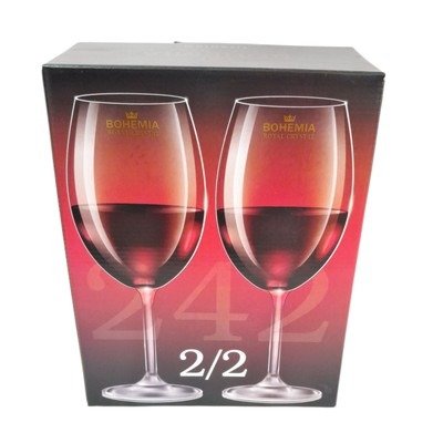 Producto - COPA TITANIUM BURDEOS 590ML BOHEMIA CRISTAL / CODIGO Y8