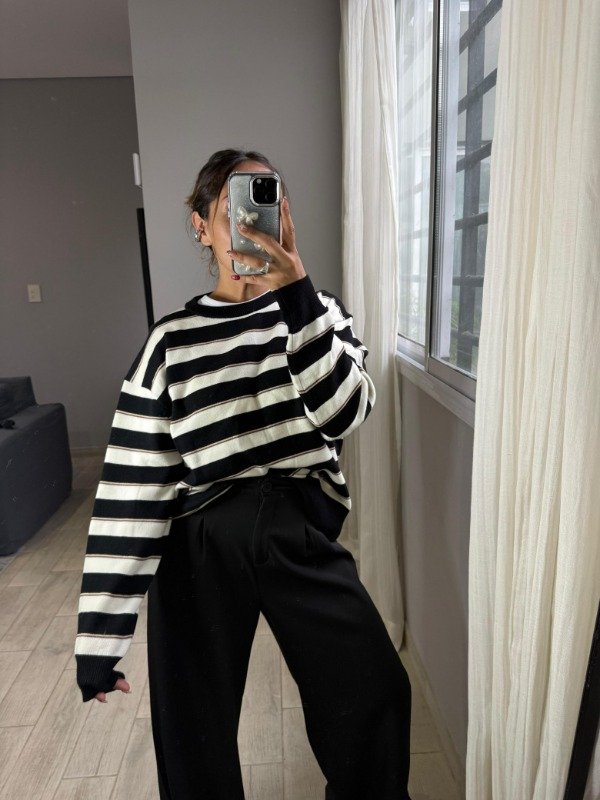 Producto - Sweater Doble Tricolor // 39.900 TRANSF