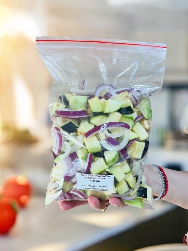 Producto - Relleno para tarta de Berenjena y Zucchini 800gr