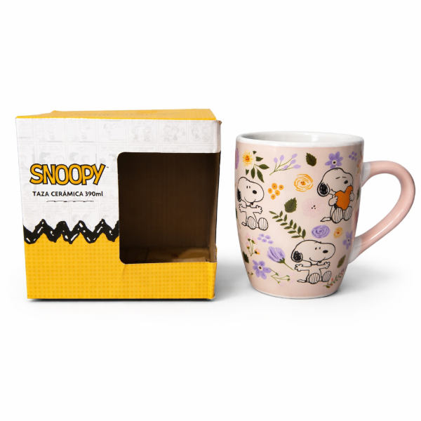 Producto - Taza Snoopy Flores
