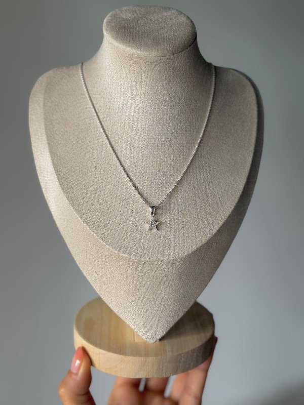 Producto - Cadena coreana 45 cm + dije estrella