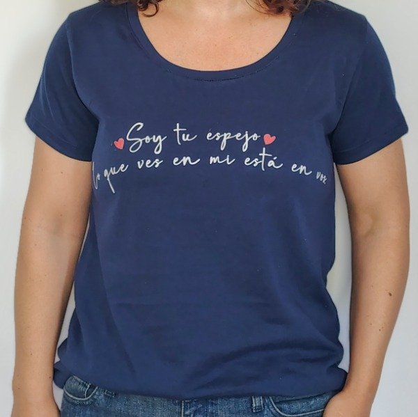Producto - Remera Lo Mejor Escote Redondo Azul