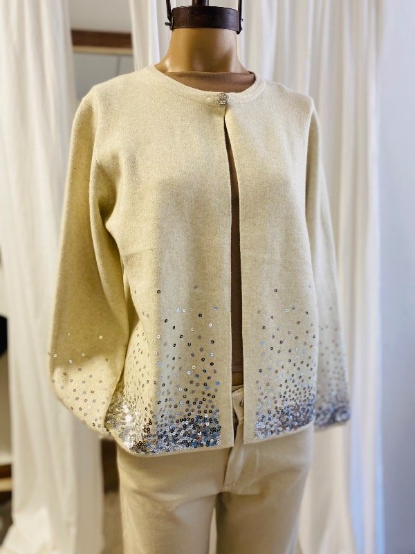 Producto - Saco Tejido Beig