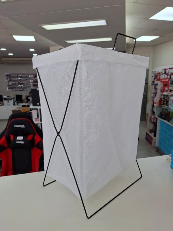 Producto - Cesto Canasto para Ropa de Tela Impermeable Aitech EC101085