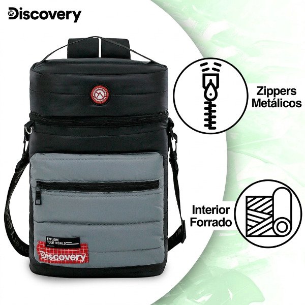 Producto - Matera Mochila y Morral Discovery 1.5L Color Negro - 4