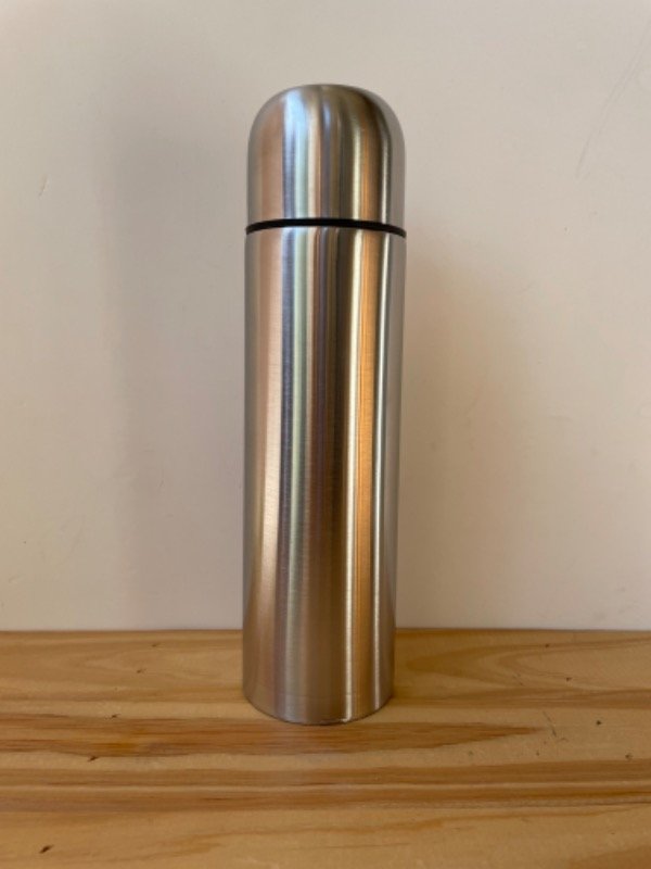 Producto - Termo Aluminio Plateado 500cc