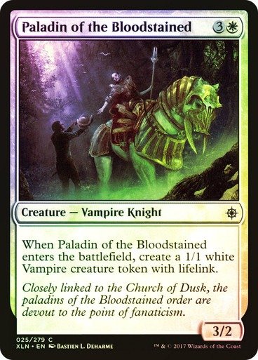 Producto - Paladin of the Bloodstained Foil  Ixalan