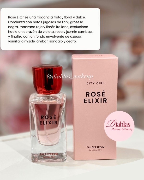 Producto - Perfume Rose Elixir City Girl 30ml - 0