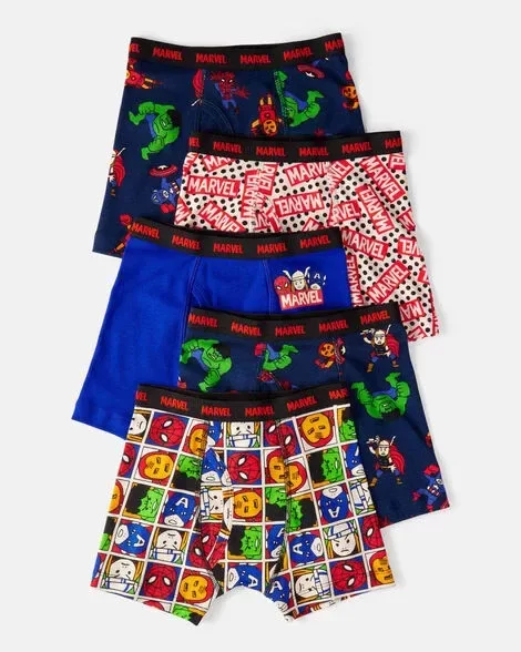 Producto - Pack x5 boxers AVENGERS Carters