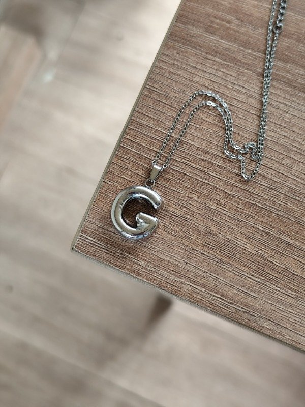 Producto - Collar Iniciaal G bombe