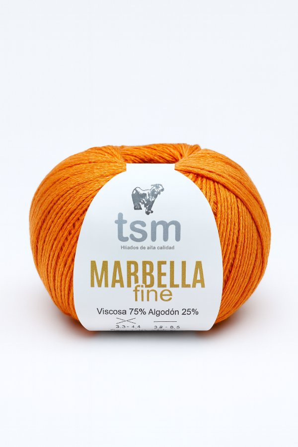 Producto - HILADO MARBELLA 8/3 FINE X 100 GRS - 31 NARANJA