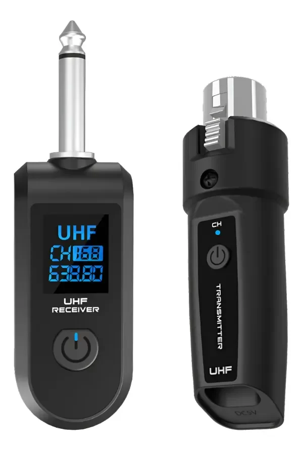 Producto - Sistema Inalambrico Microfono Uhf Tx Xlr Y Rx Plug Uhf