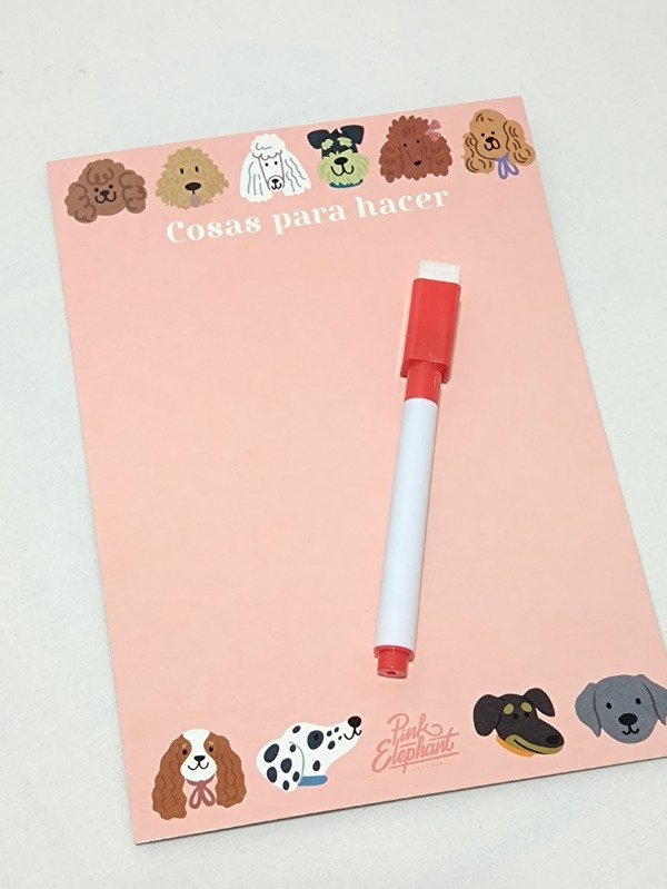 Producto - Anotador magnético perritos
