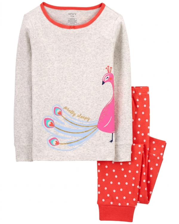Producto - Pijama Invierno Nena Pavo Real