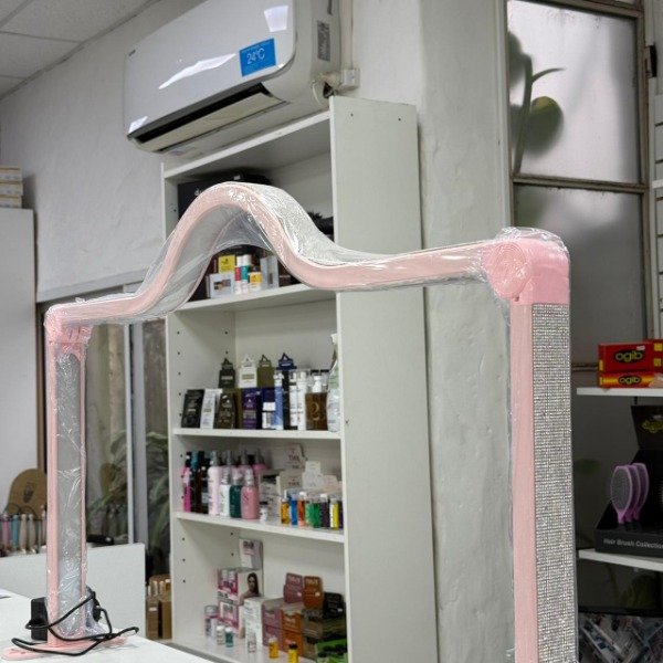 Producto - Lampara de mesa Diamond Led Rosa Cherimoya