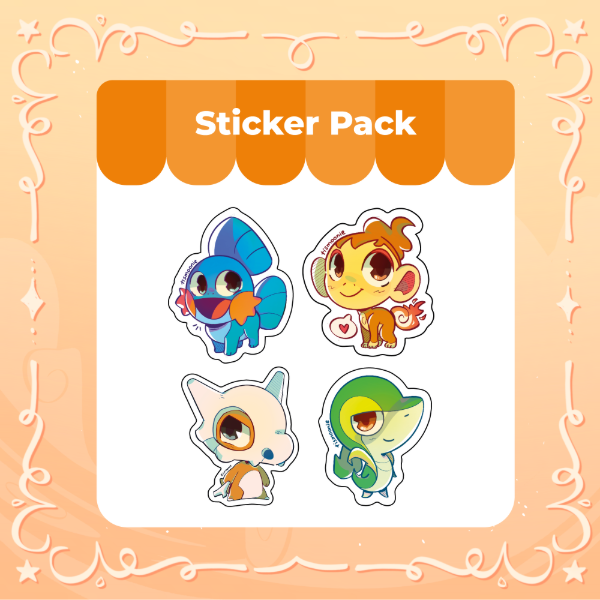 Producto - [Sticker Pack] Pokemon 2