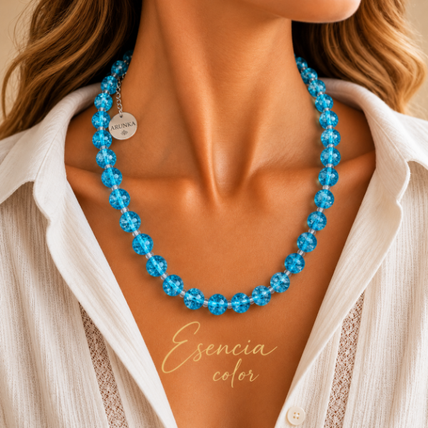 Producto - COLLAR ESENCIA COLOR TURQUESA