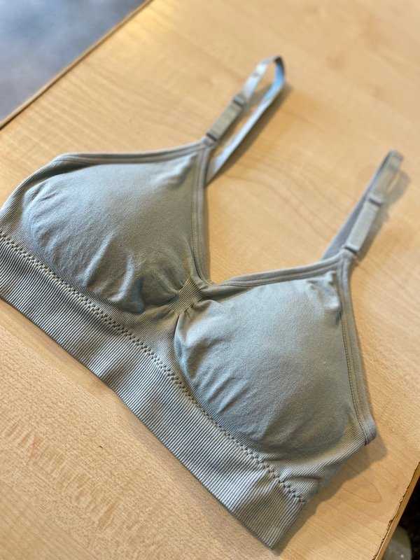 Producto - Corpiño comfy gris talle XXL/XXXL