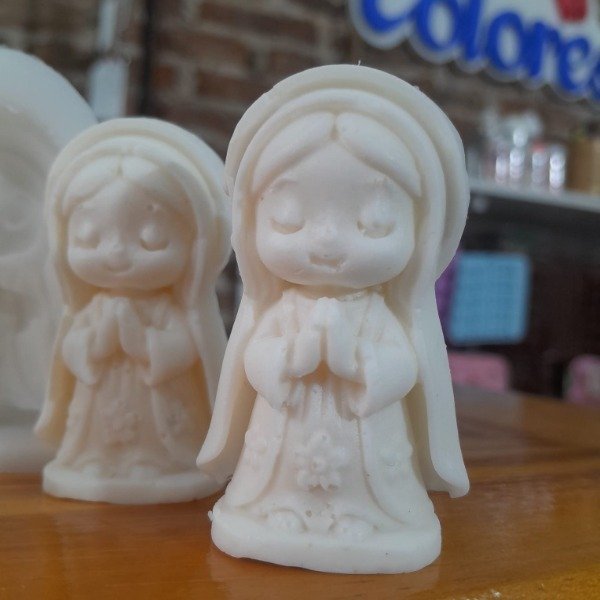 Producto - Molde virgen niña ( 1 por persona ) Industria nacional - 7