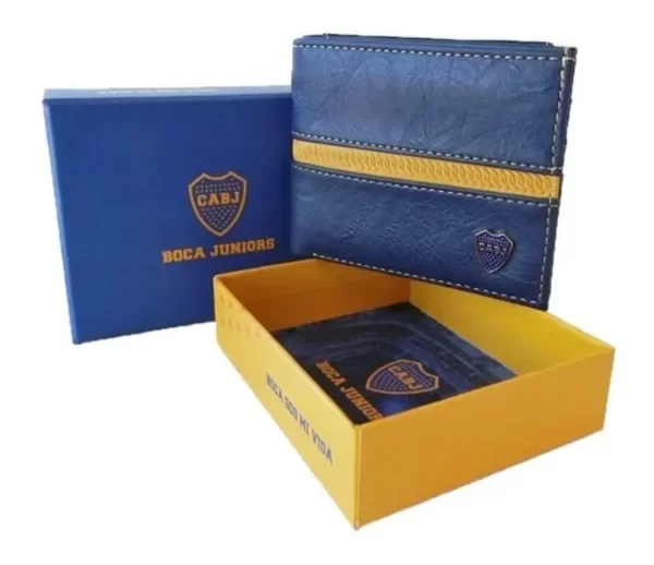 Producto - Boca Juniors Billetera Ecocuero Con Holograma Original