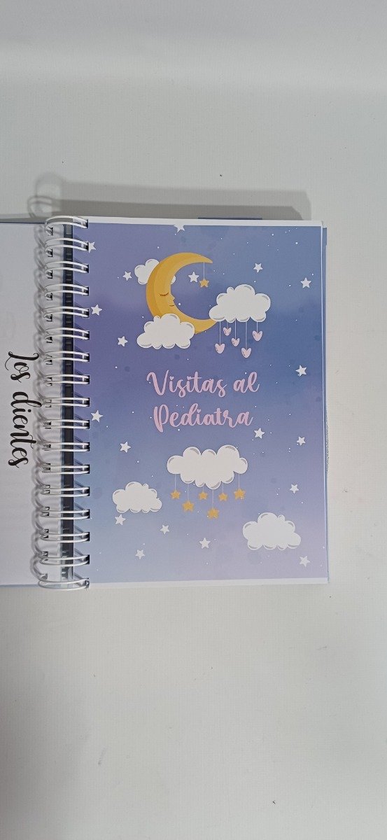 Producto - Cuaderno Pediatrico Luna y estrellas - 5