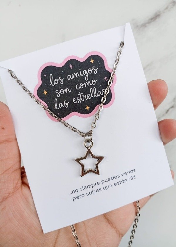 Producto - Collar amistad estrella