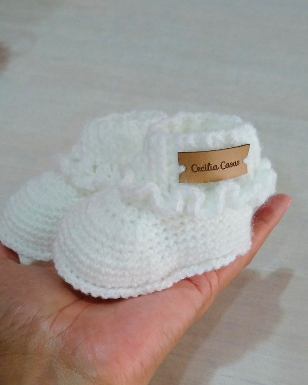 Producto - Escarpines Lola - blanco