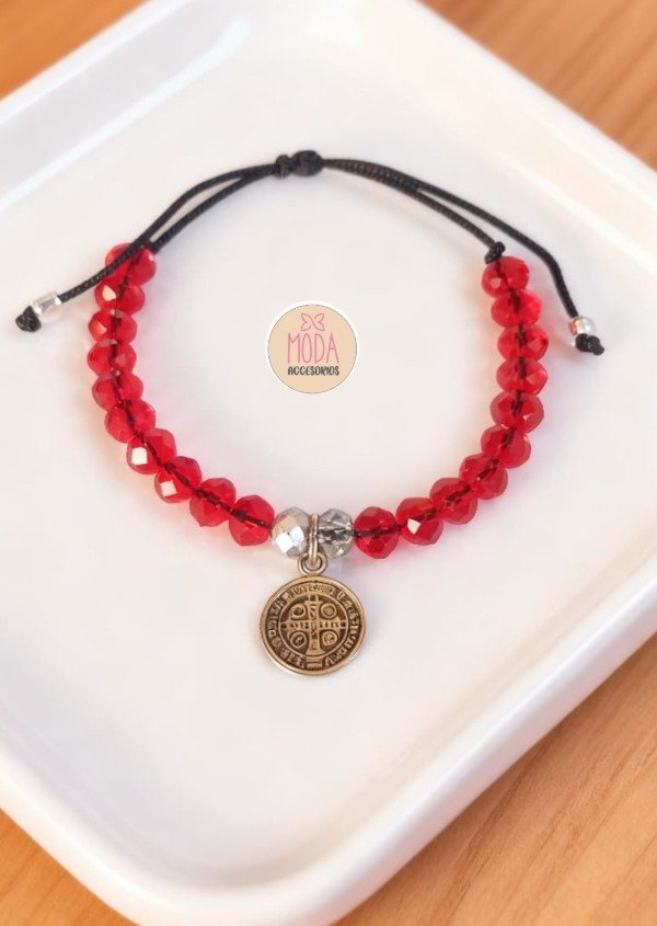 Producto - Pulsera de san benito con cristales